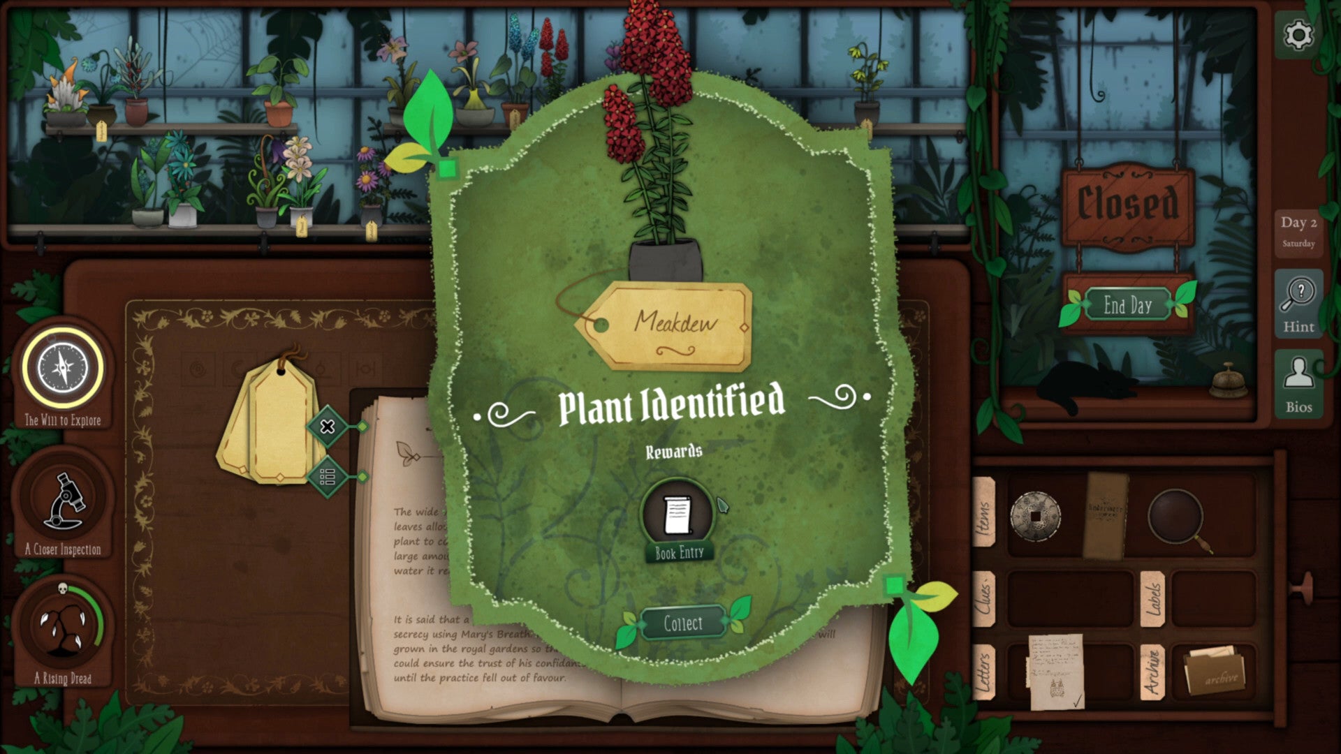 Strange Horticulture Steam