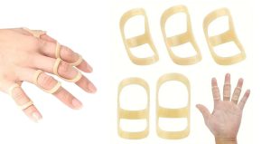5 stk. Fingerskinnestøttesæt Online nu