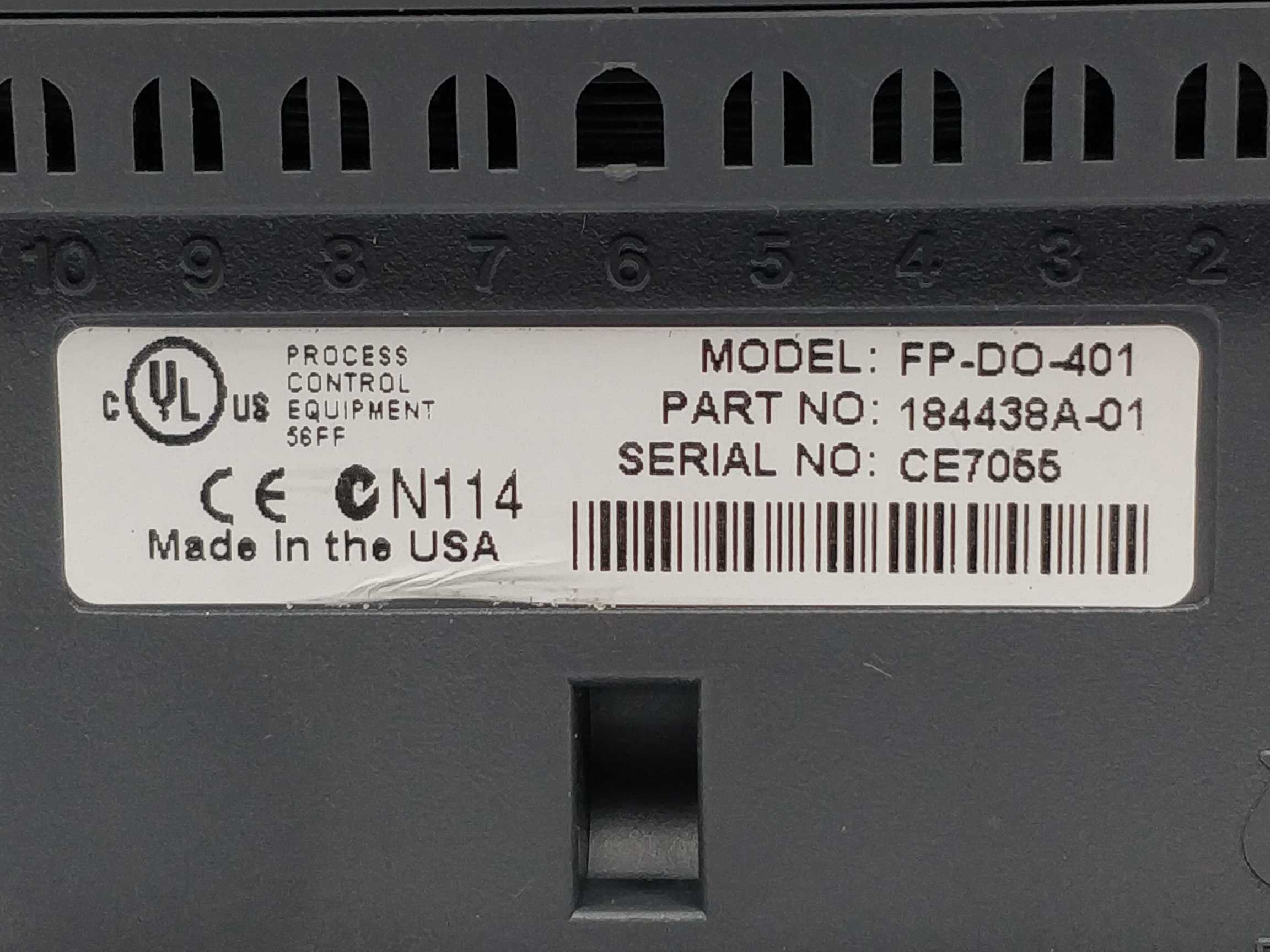 National Instruments 184438A-01 FP-DO-401 16-Ch. Sourcing Discrete Output Online salg