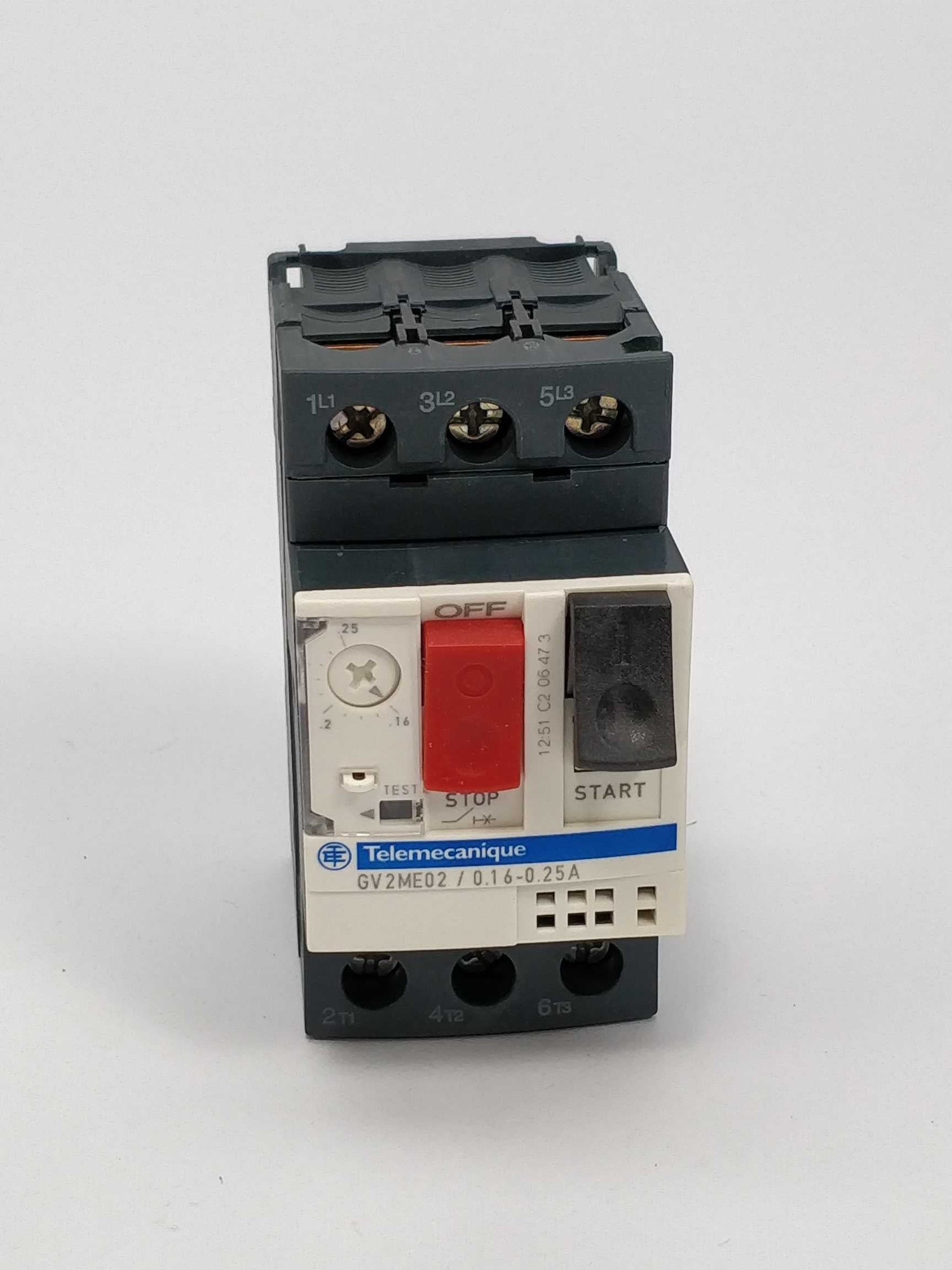 telemecanique-gv2me02-motor-circuit-breaker-0-16-0-25a_2.jpg TELEMECANIQUE GV2ME02 Motor circuit breaker 0.16-0.25A Levere