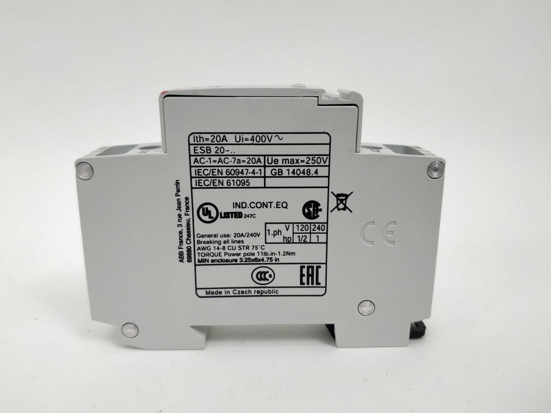 abb-ghe3211302r0001-esb20-11-24v-50hz-10-pcs_3.jpg ABB GHE3211302R0001 ESB20-11 24V 50Hz, 10 Pcs.