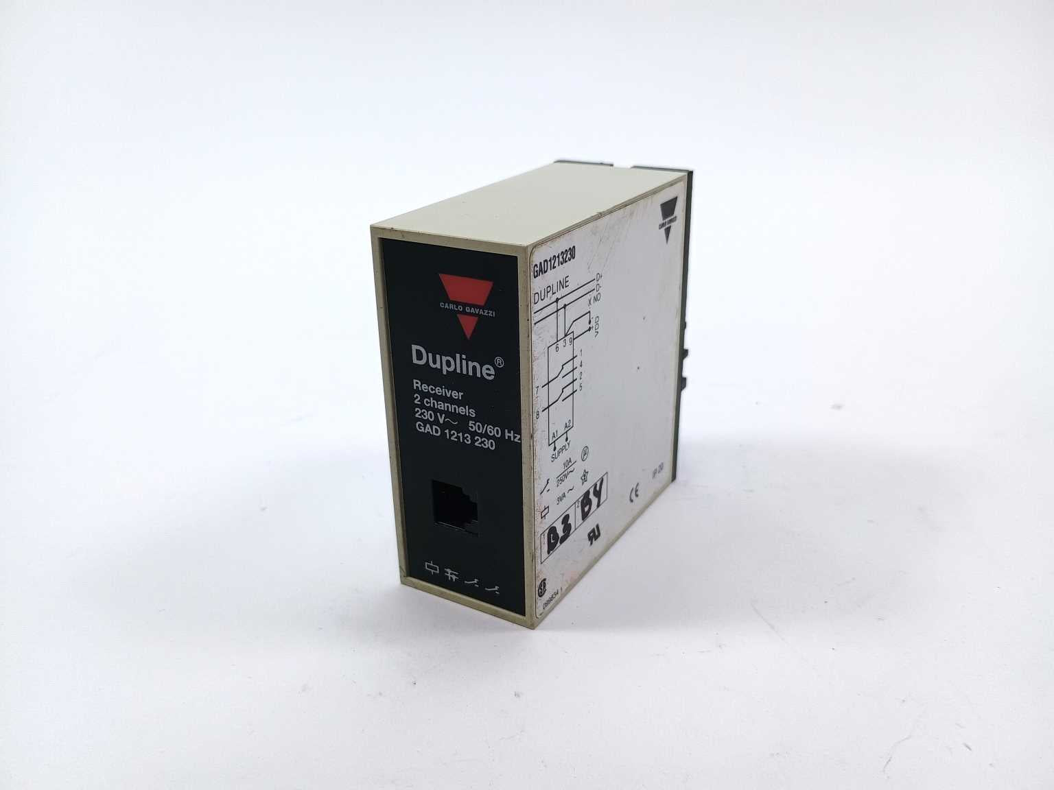 Carlo Gavazzi GAD1213230 Dupline Receiver 2 channels 230 V ~50/60 Hz Rabat