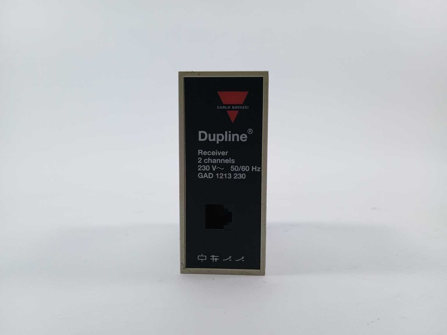 Carlo Gavazzi GAD1213230 Dupline Receiver 2 channels 230 V ~50/60 Hz Rabat