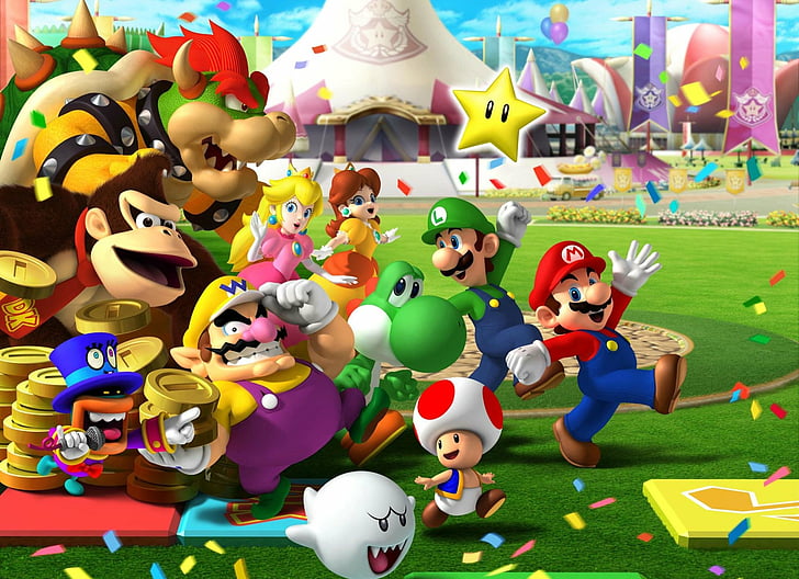 Super Mario Party Nintendo Switch på udsalg
