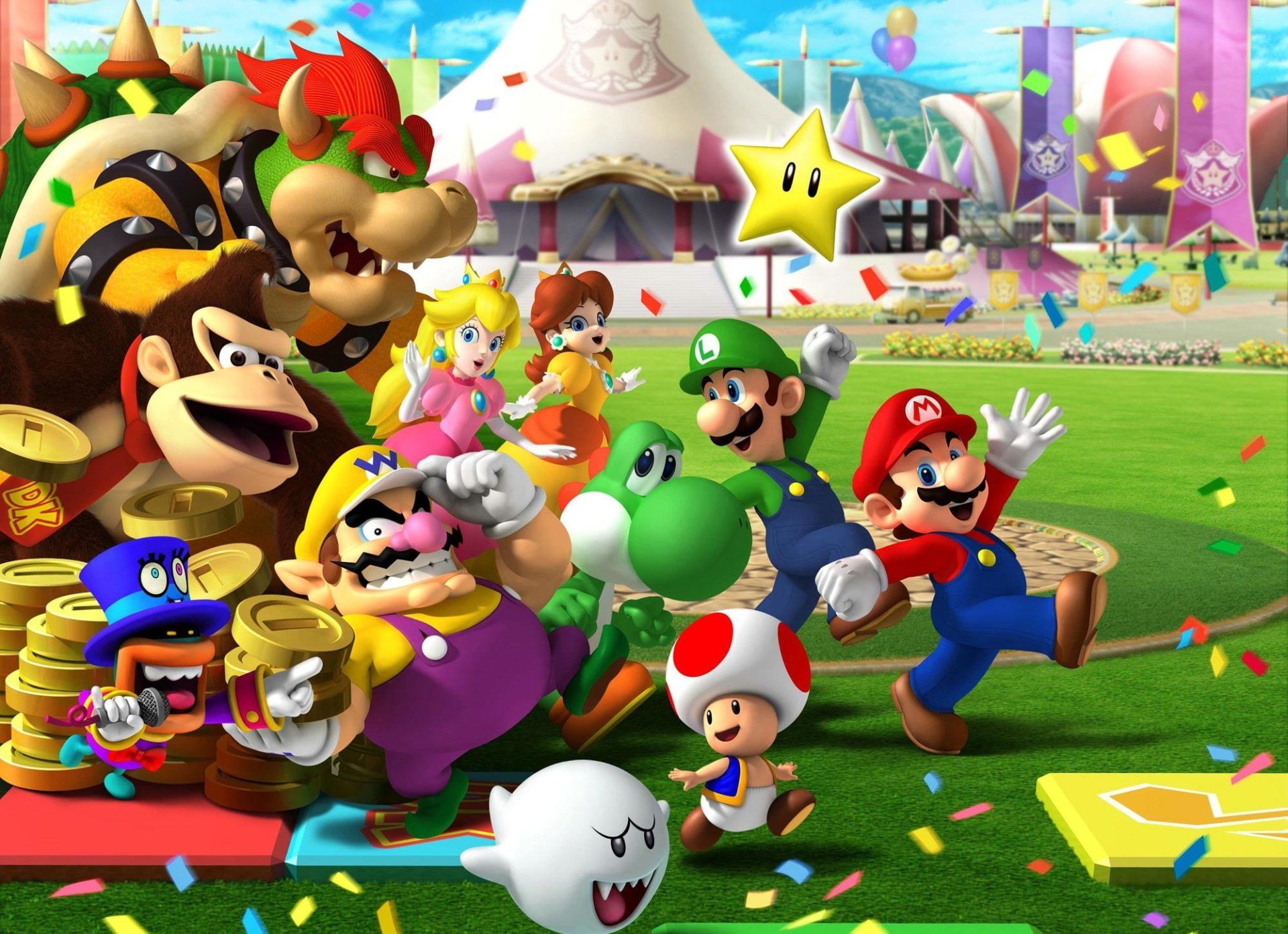 Super Mario Party Nintendo Switch på udsalg