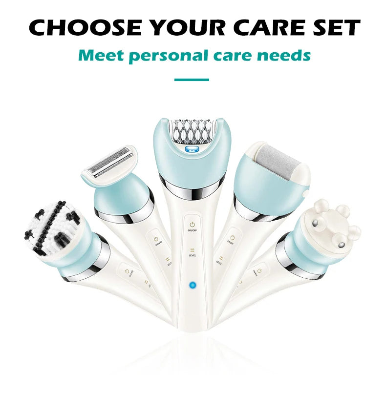 Genopladelig Bærbar Hårfjerner Epilator Online salg