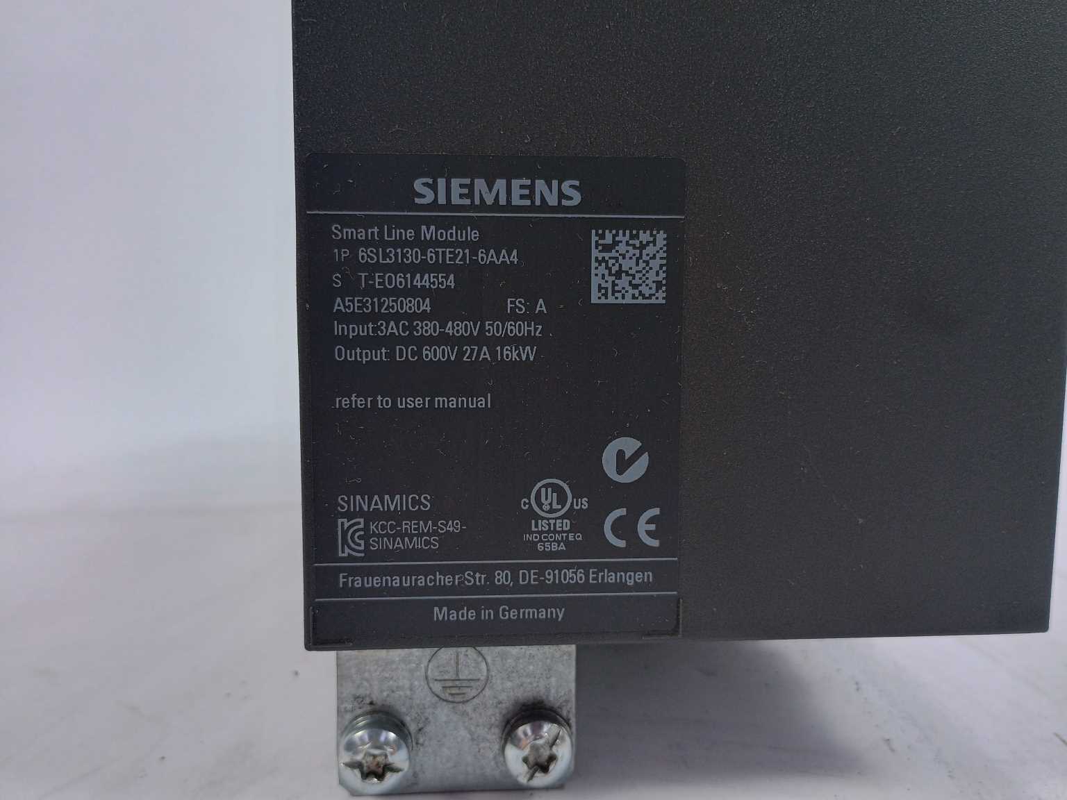 siemens-6sl3130-6te21-6aa4-sinamics-s120-smart-line-module_2.jpg Siemens 6SL3130-6TE21-6AA4 SINAMICS S120 Smart Line Module Online