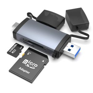 NÖRDIC USB 3.0 kortlæser 2 slot SD, MicroSD UHS-I Online nu