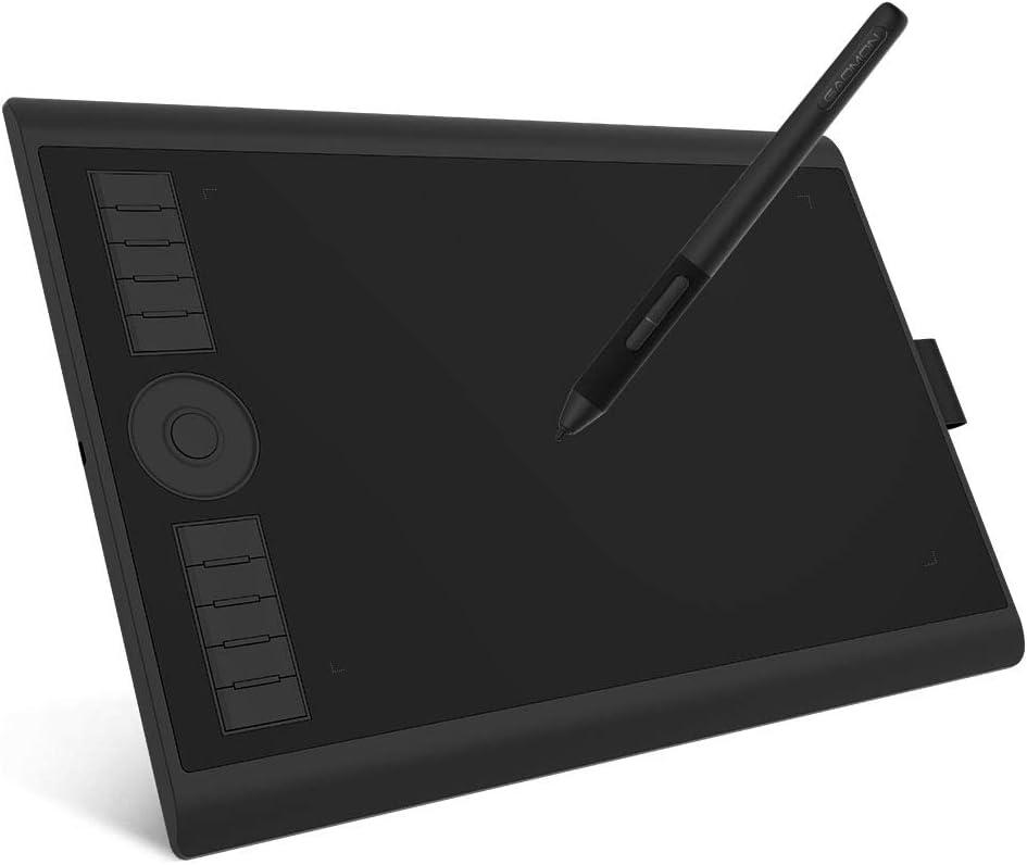GAOMON M10K Version Pen Tablet - 25,4 x 16,9 cm grafisk tablet med 8192 trykfølsomhedsniveauer Mode