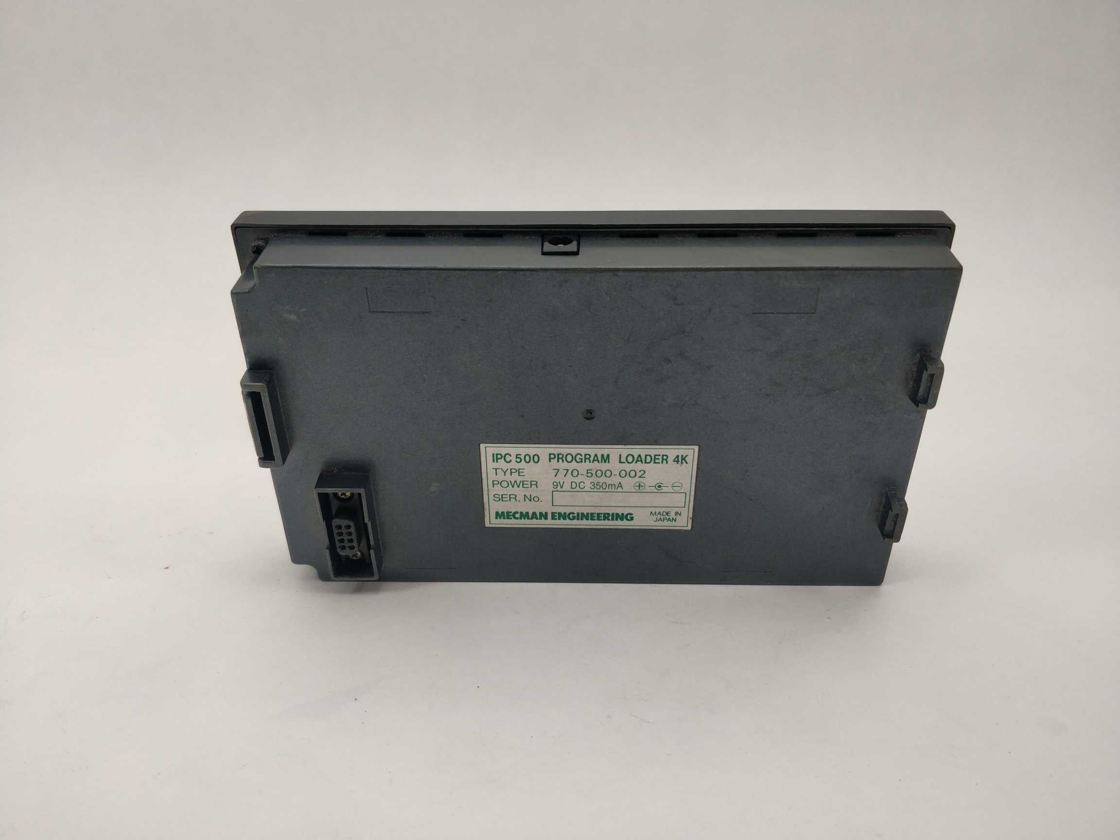 Mecman Engineering IPC Program Loader. 770-500-002 IPC Program Loader 4K Mode