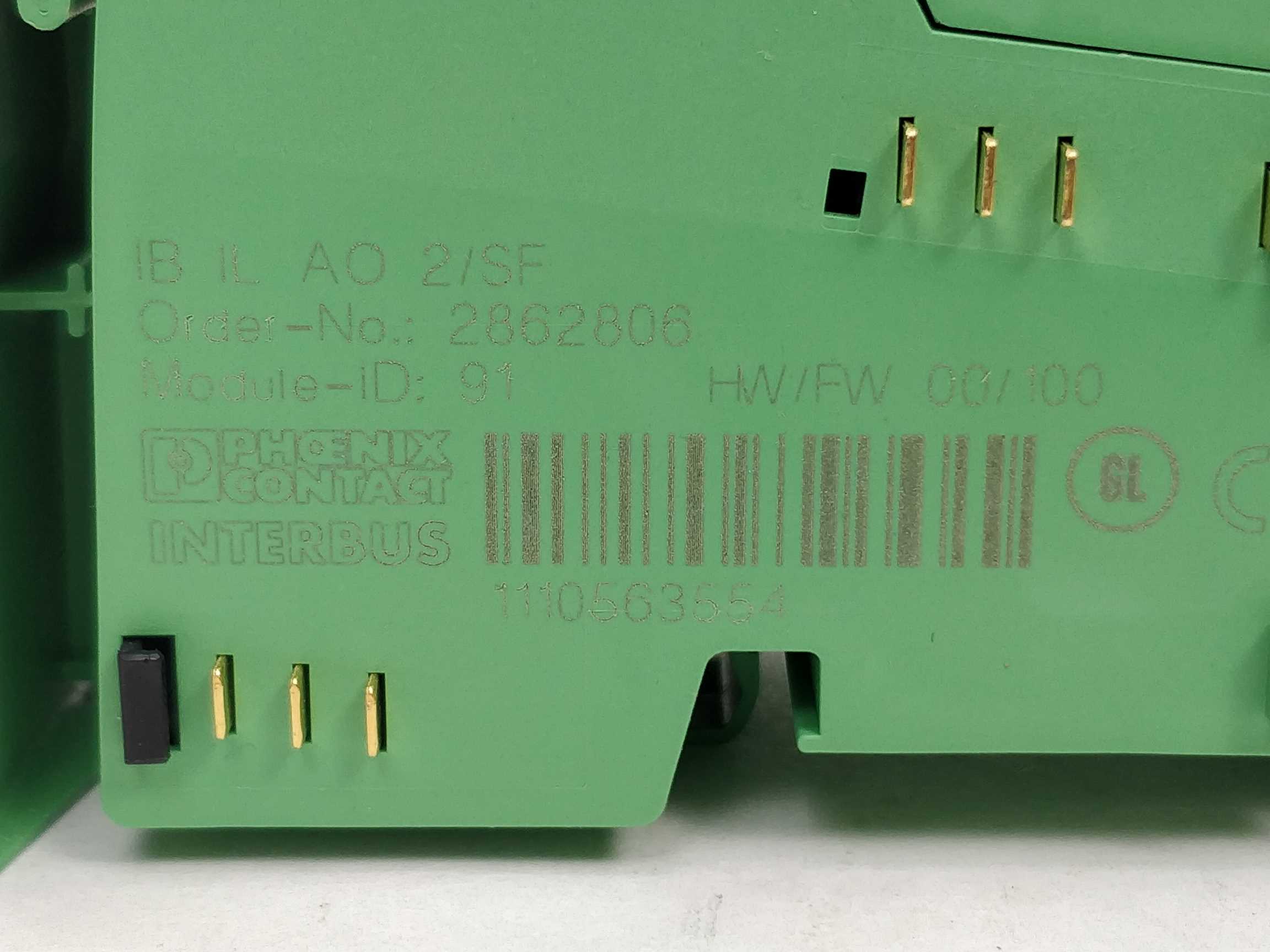 phoenix-contact-2862806-ib-il-ao-2-sf-inline-terminal_1.jpg Phoenix Contact 2862806 IB IL AO 2/SF - Inline Terminal
