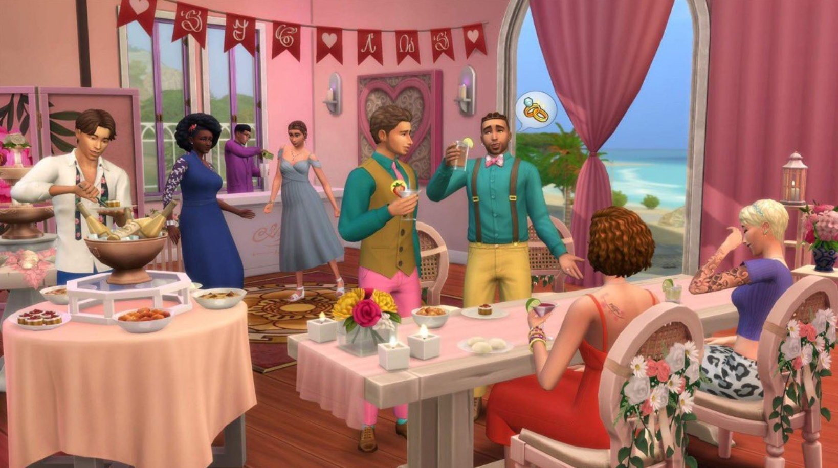 The Sims 4 - My Wedding Stories Game Pack DLC Origin
