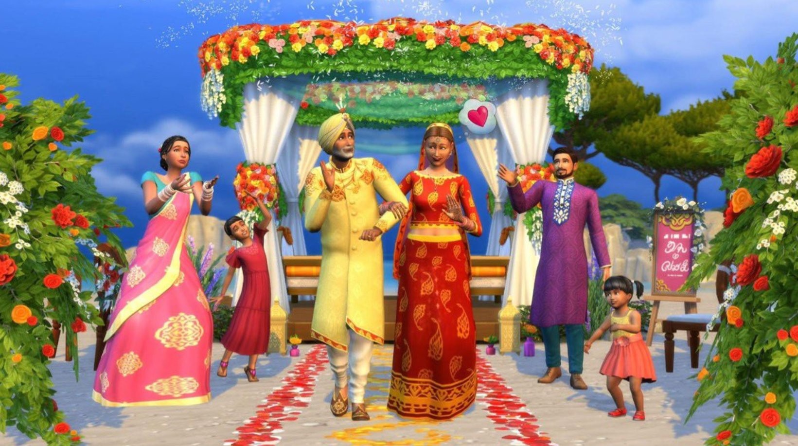 The Sims 4 - My Wedding Stories Game Pack DLC Origin