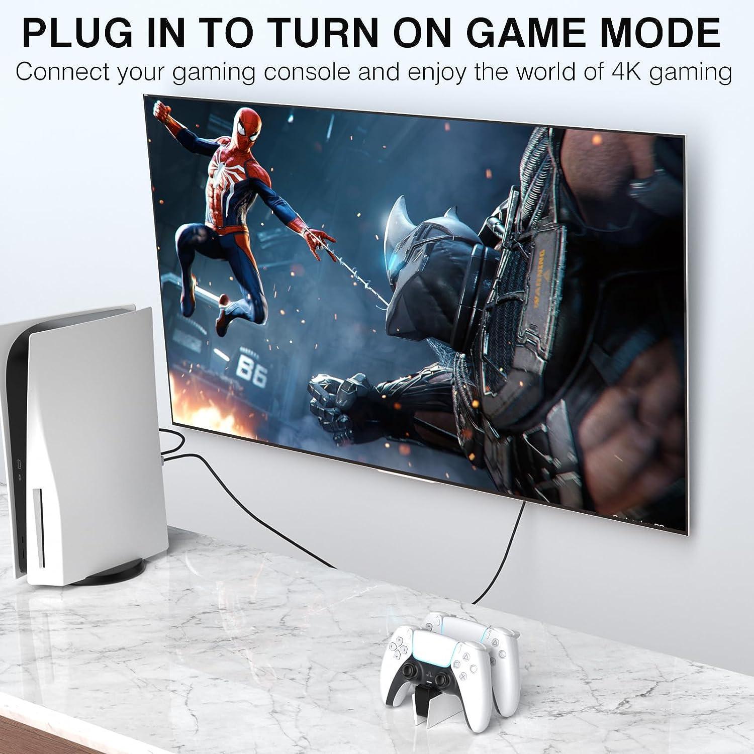 NÖRDIC Aktiv adapter Displayport 1.4 han til HDMI 8K60Hz hun