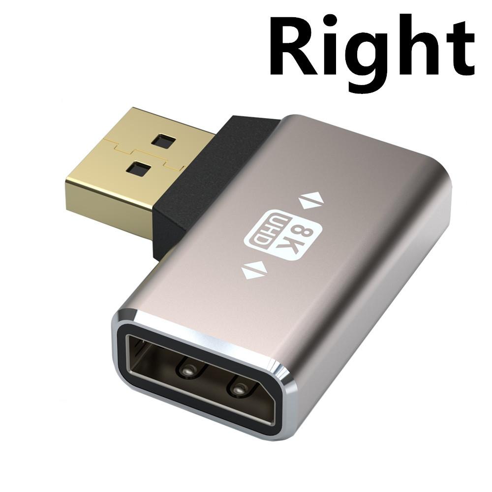 NÖRDIC Displayport adapter han til hun 8K60Hz 4K144/120/60Hz Online salg