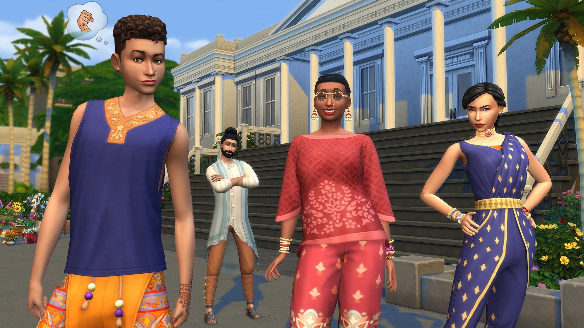 The Sims 4 - Fashion Street Kit DLC Origin
