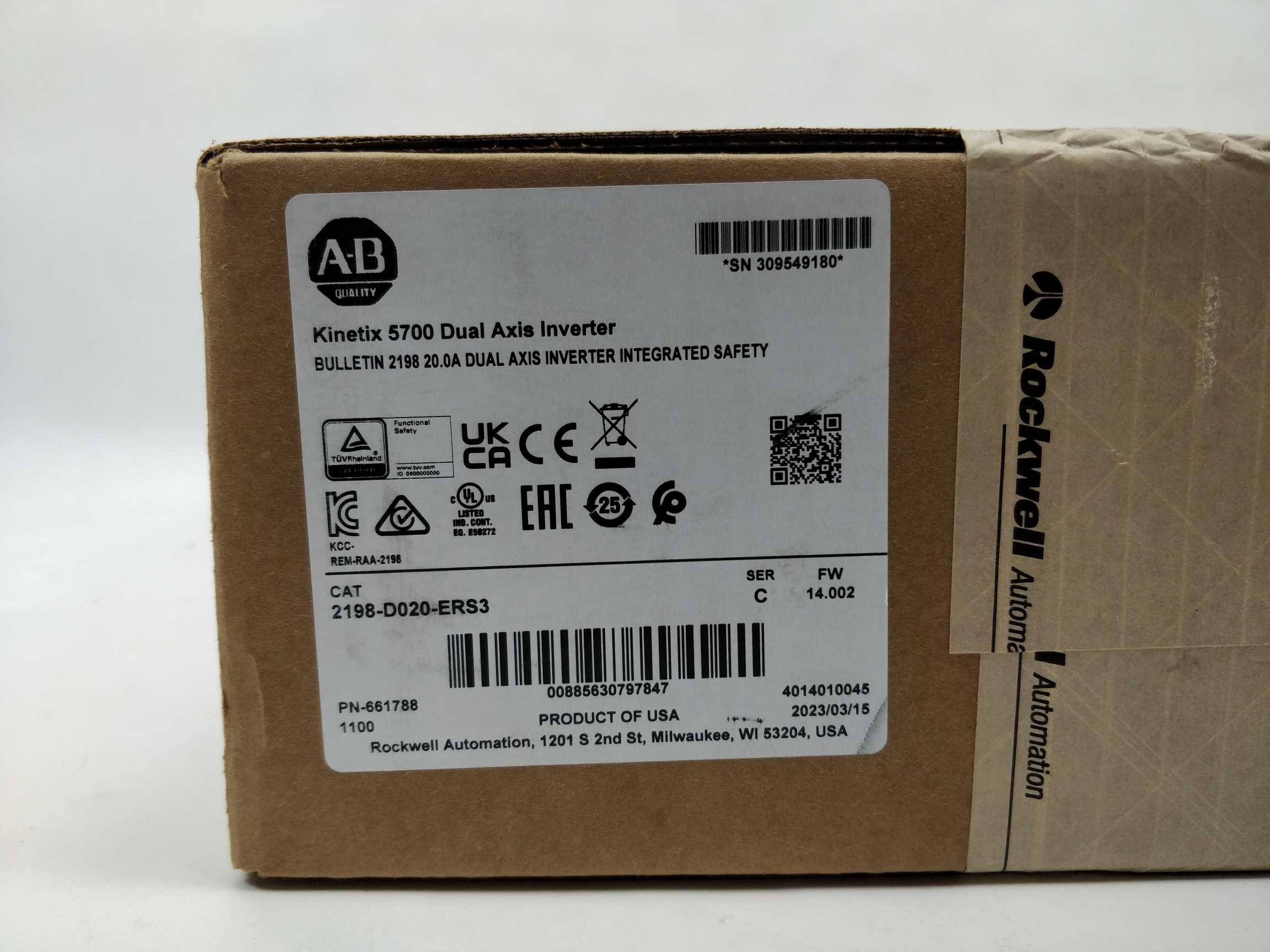ab-2198-d020-ers3-kinetix-5700-dual-axis-inverter-ser-c-fw-14-002_1.jpg AB 2198-D020-ERS3 Kinetix 5700 Dual Axis Inverter Ser. C FW: 14.002
