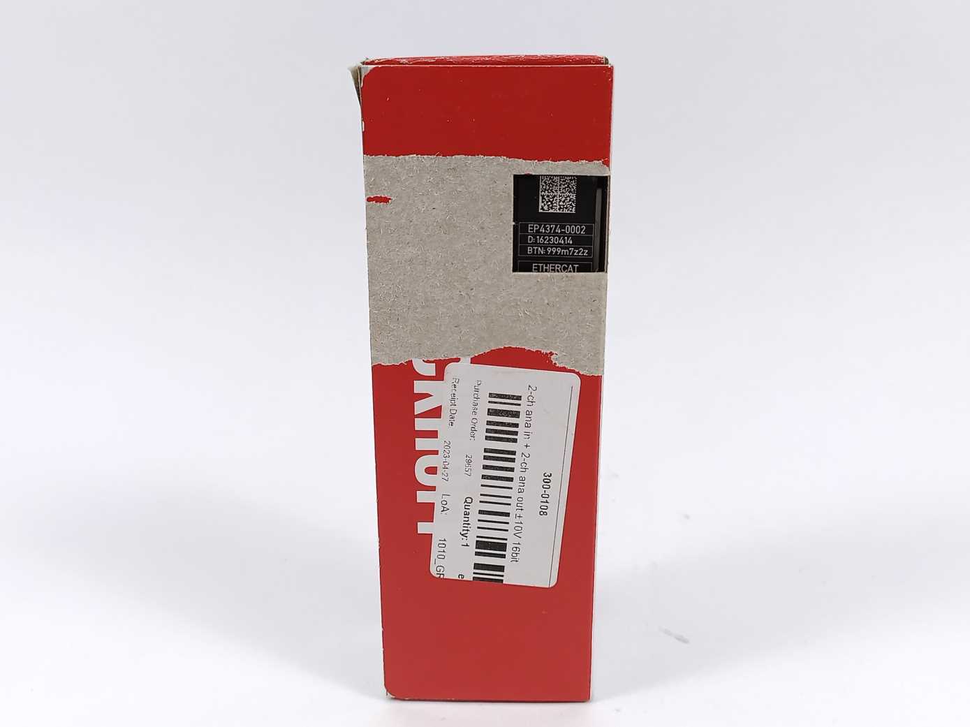beckhoff-ep4374-0002-ethercat-box-analog-2-channel-input-2-channel-output_2.jpg Beckhoff EP4374-0002 EtherCAT Box, analog 2 channel input & 2 channel output