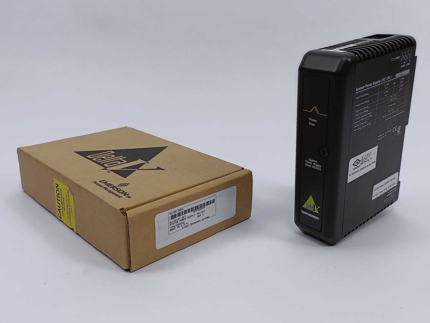 Fisher-Rosemount Systems 12P2186X022 KJ1501X1-BC1 System power supply (DC/DC) Rabat