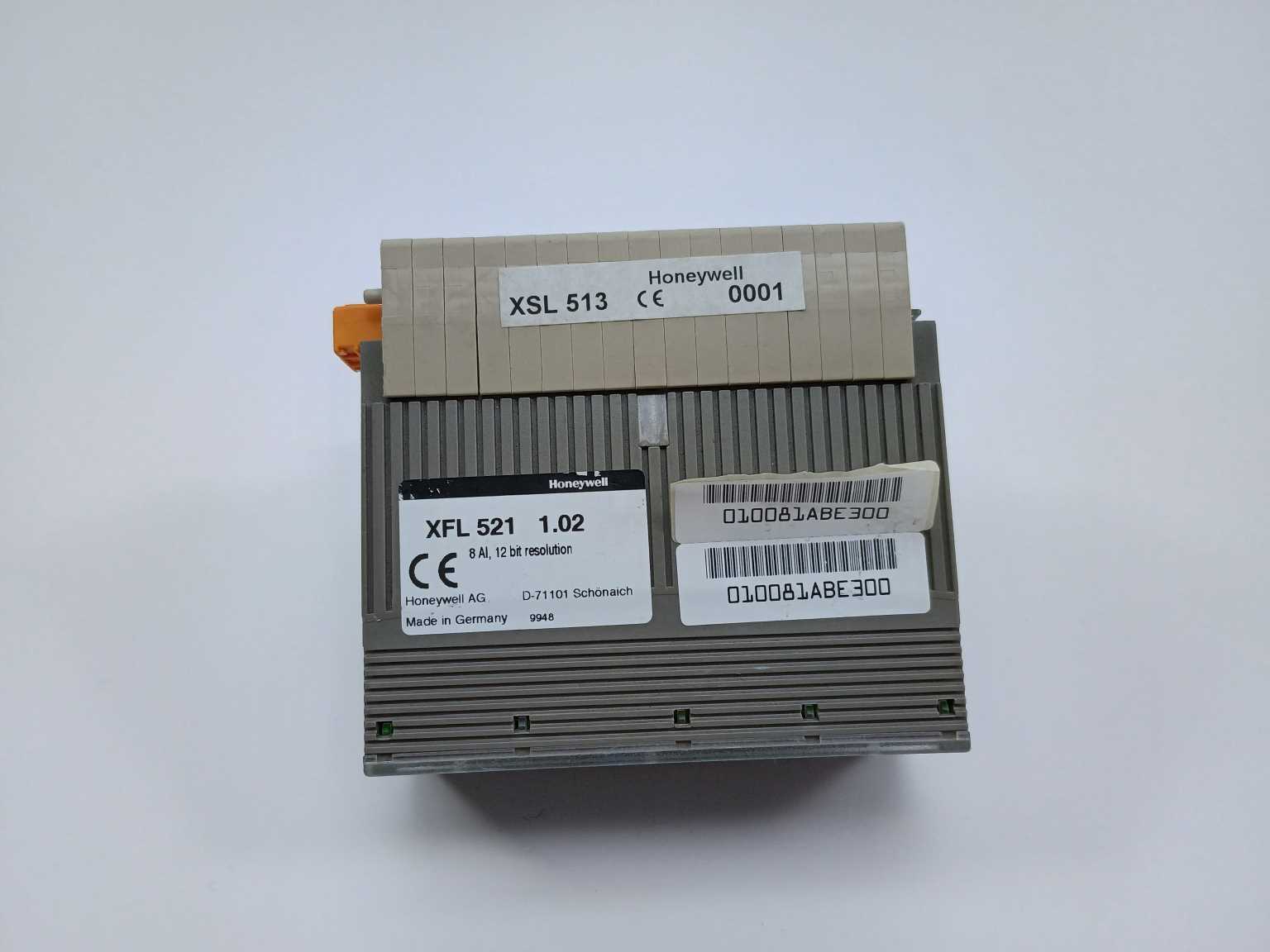 Honeywell XFL521 1.02 8 AI 12bit resolution with XSL513 Terminal block