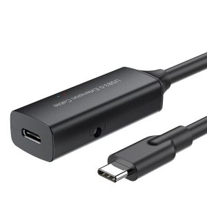 NÖRDIC aktiv 5m USB-C 3.0 SuperSpeed 5Gbps forlængerkabel han til hun Mode
