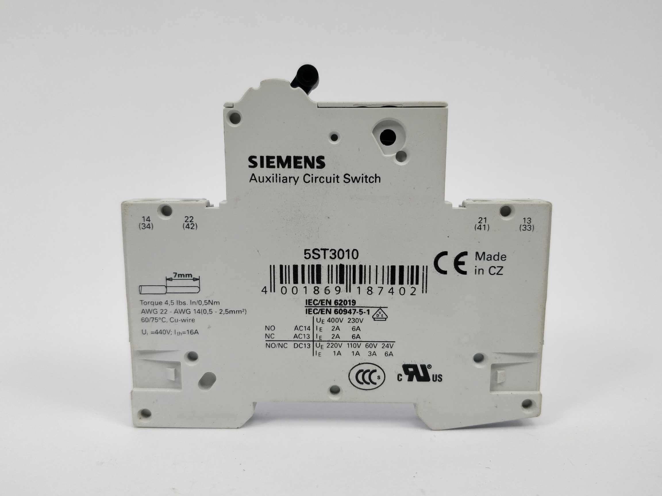 siemens-5st3010-5st301-as-auxiliary-circuit-switch_1.jpg Siemens 5ST3010 5ST301.AS Auxiliary circuit switch