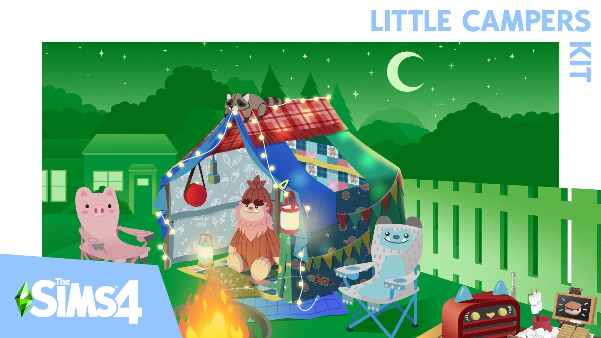 The Sims 4 - Little Campers Kit DLC Origin