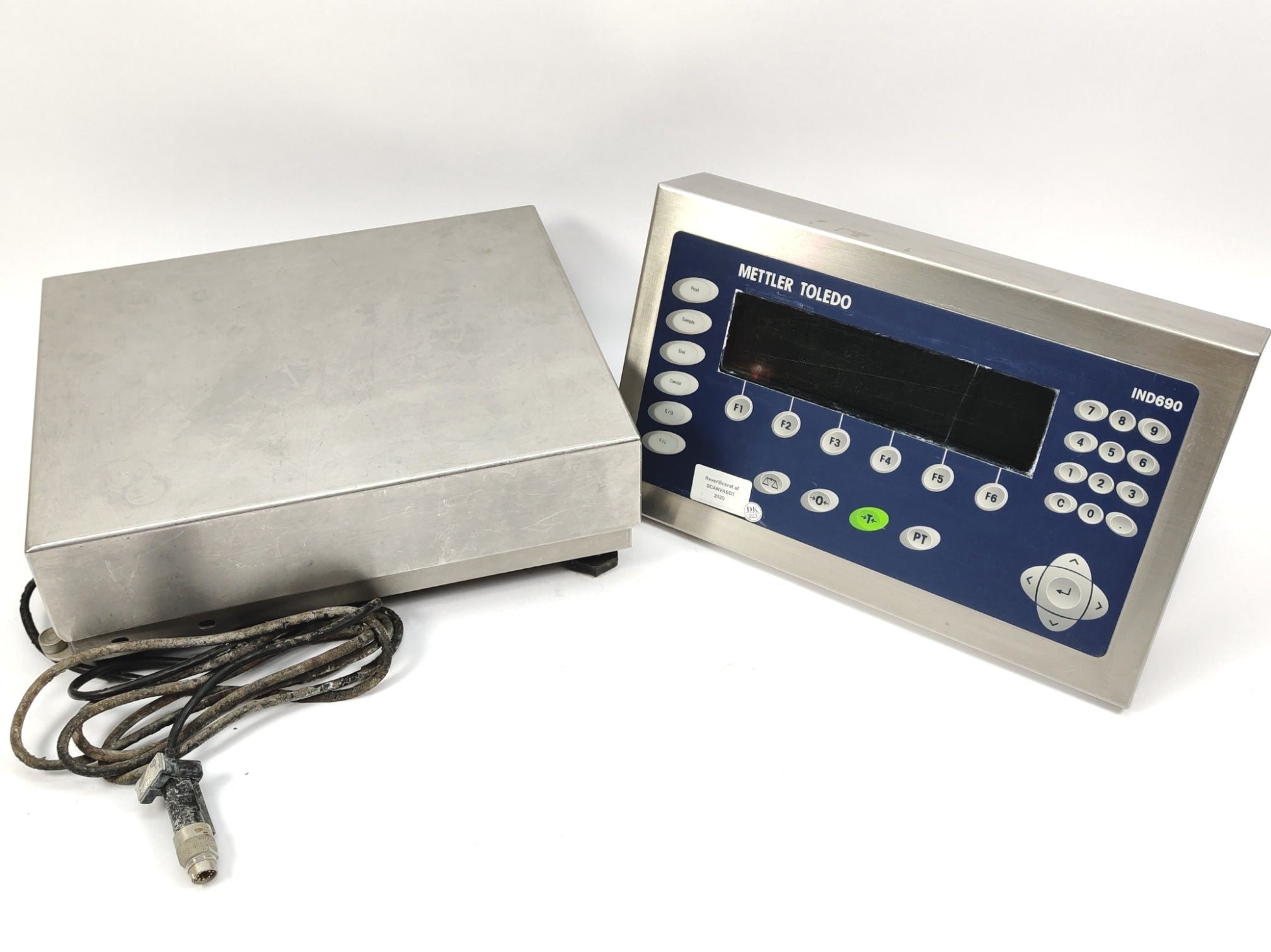 Mettler Toledo IND690 Weighing Terminal SET with KA15s/40 scale