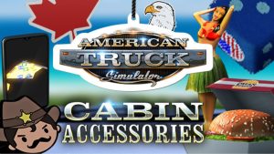 American Truck Simulator - Cabin Accessories DLC Steam Online
