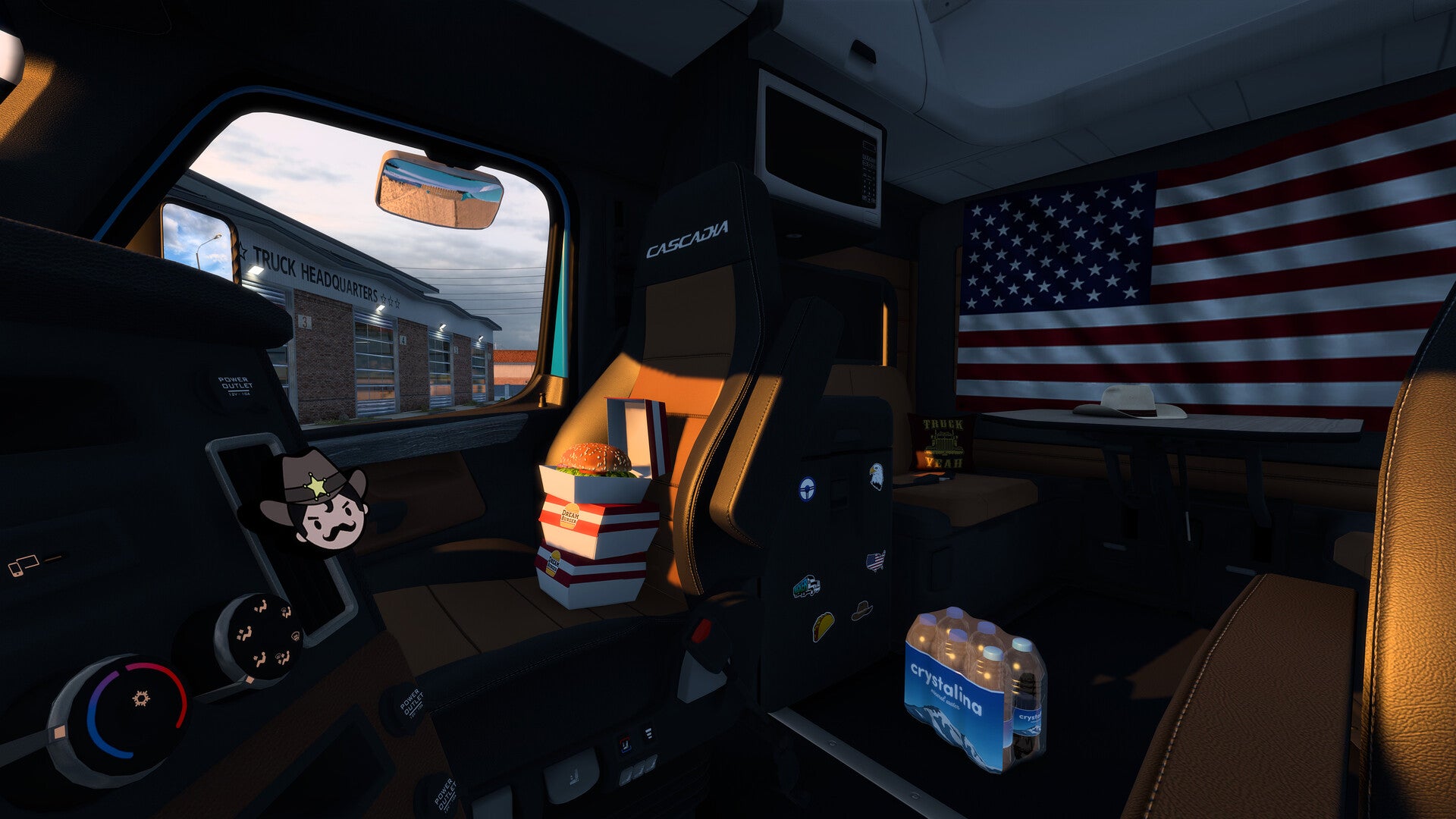American Truck Simulator - Cabin Accessories DLC Steam Online