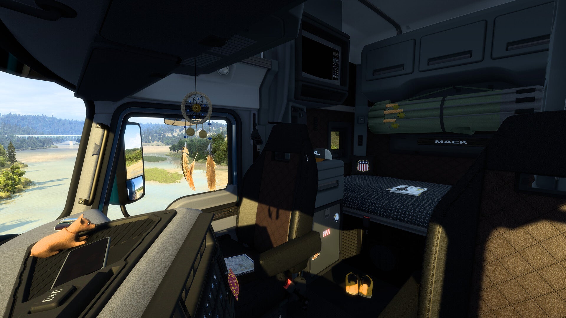 American Truck Simulator - Cabin Accessories DLC Steam Online