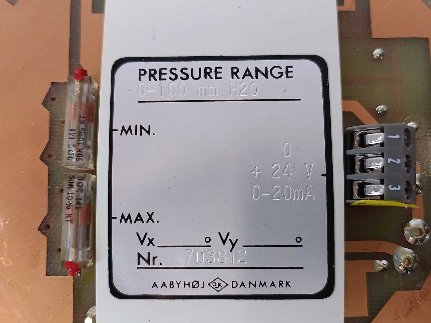 Kamstrup - Metro A/S 703812 Pressure 0-100 mm H2O Online nu