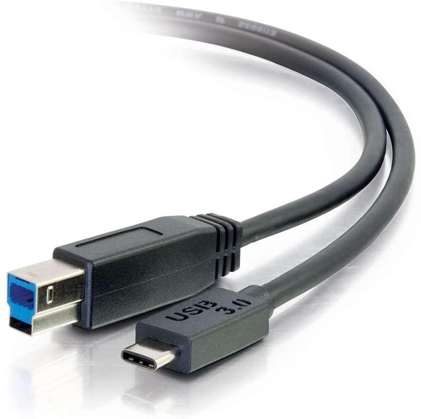 NÖRDIC USB 3.1 kabel USB C til USB B 5Gbps 2m USB printerkabel Mode