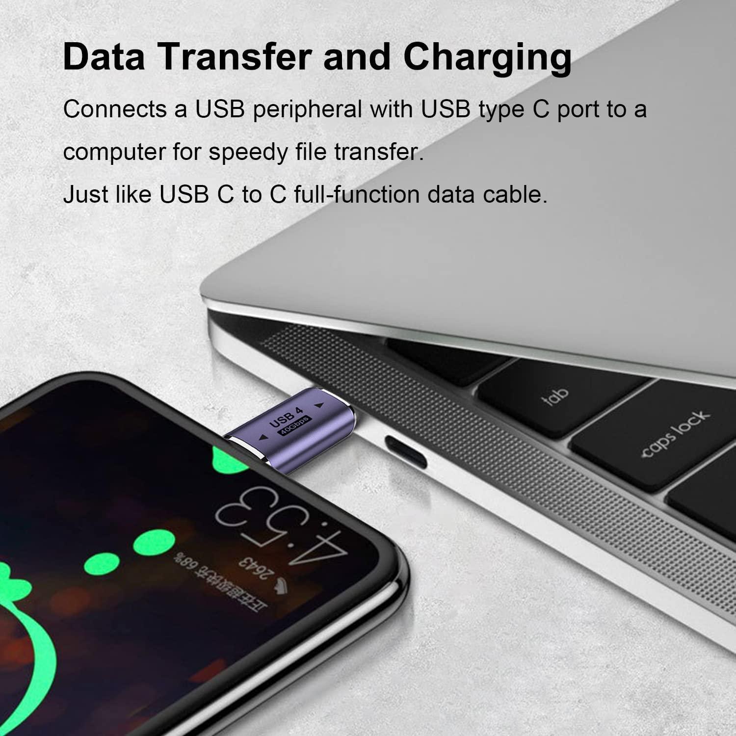NÖRDIC USB4 adapter han til han 40G 8K60Hz PD100W Online