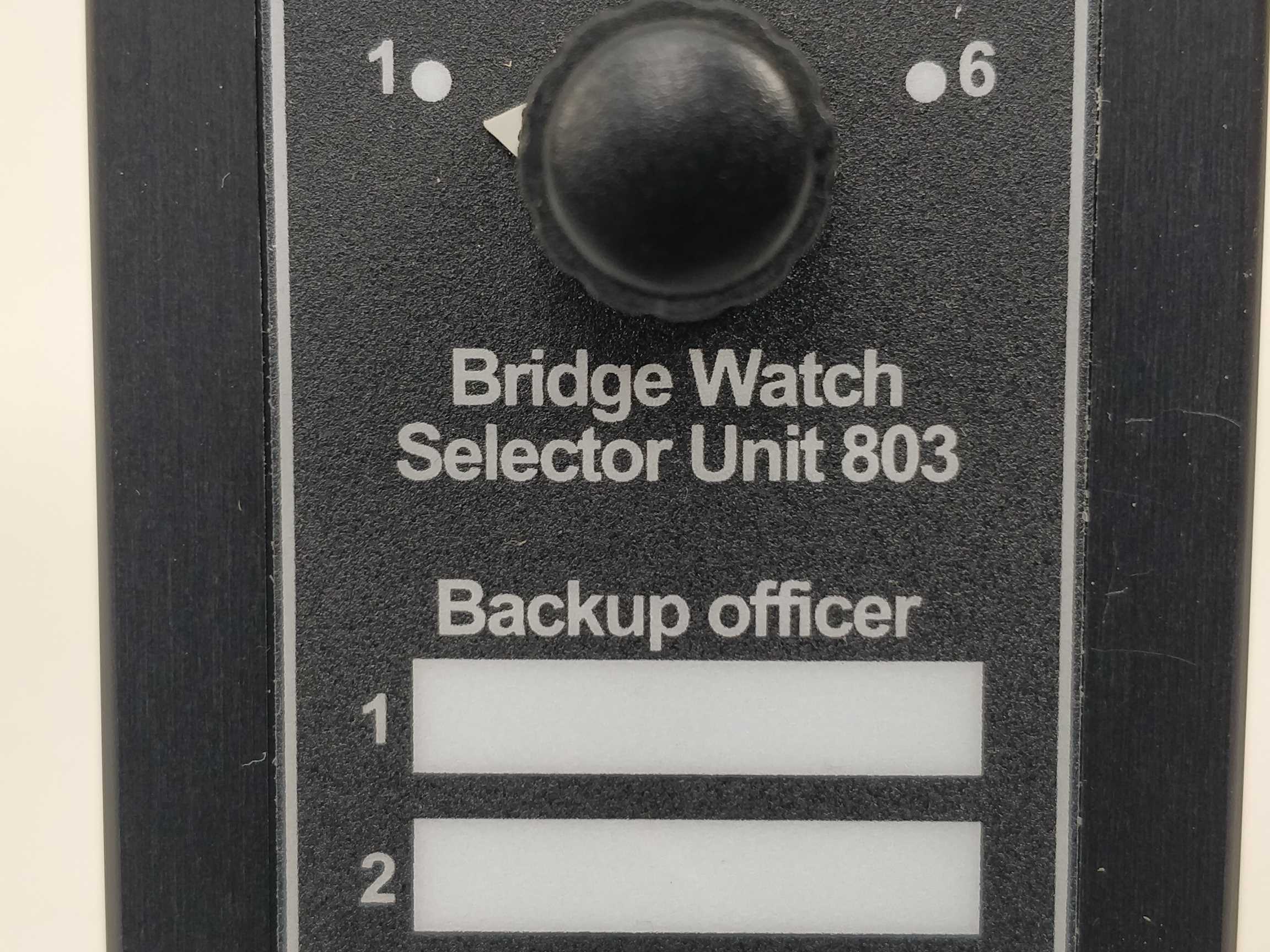 uni-safe-electronics-803-bridge-watch-selector-unit-for-bw-800_2.jpg Uni-Safe Electronics 803 Bridge watch selector unit for BW-800