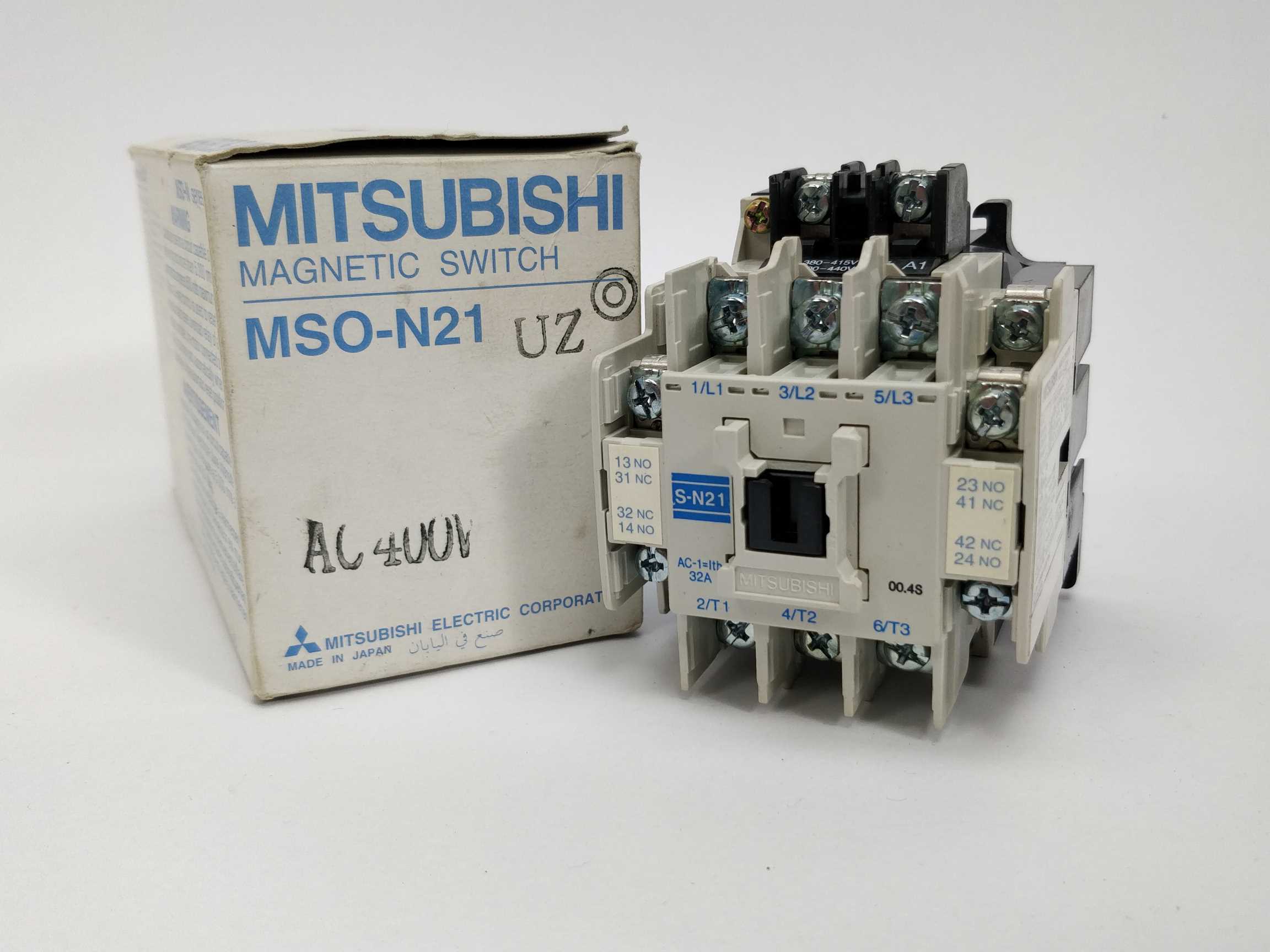 mitsubishi-s-n21-coil-400v-ac-magnetic-switch-mso-n_0.jpg Mitsubishi S-N21 Coil 400V AC, Magnetic Switch MSO-N Online Hot Salg