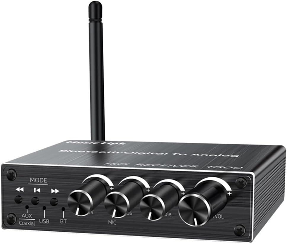NÖRDIC Bluetooth 5.4 Audio Modtager DAC Konverter USB Hukommelse 3.5MM AUX RCA Coaxial