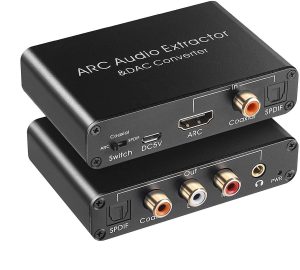 NÖRDIC HDMI ARC Audio Extractor HDMI ARC Konvertare DAC konvertere