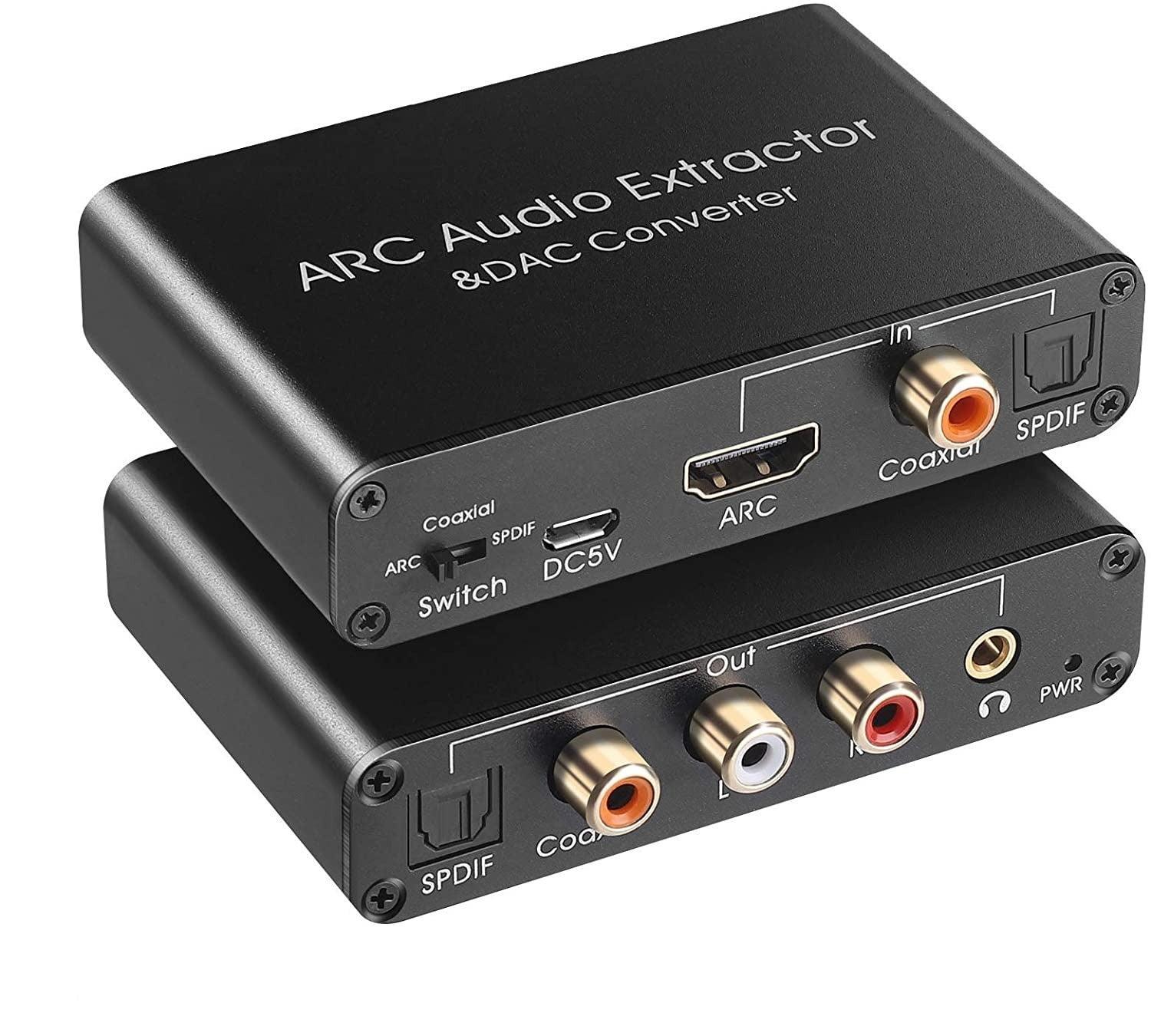 NÖRDIC HDMI ARC Audio Extractor HDMI ARC Konvertare DAC konvertere