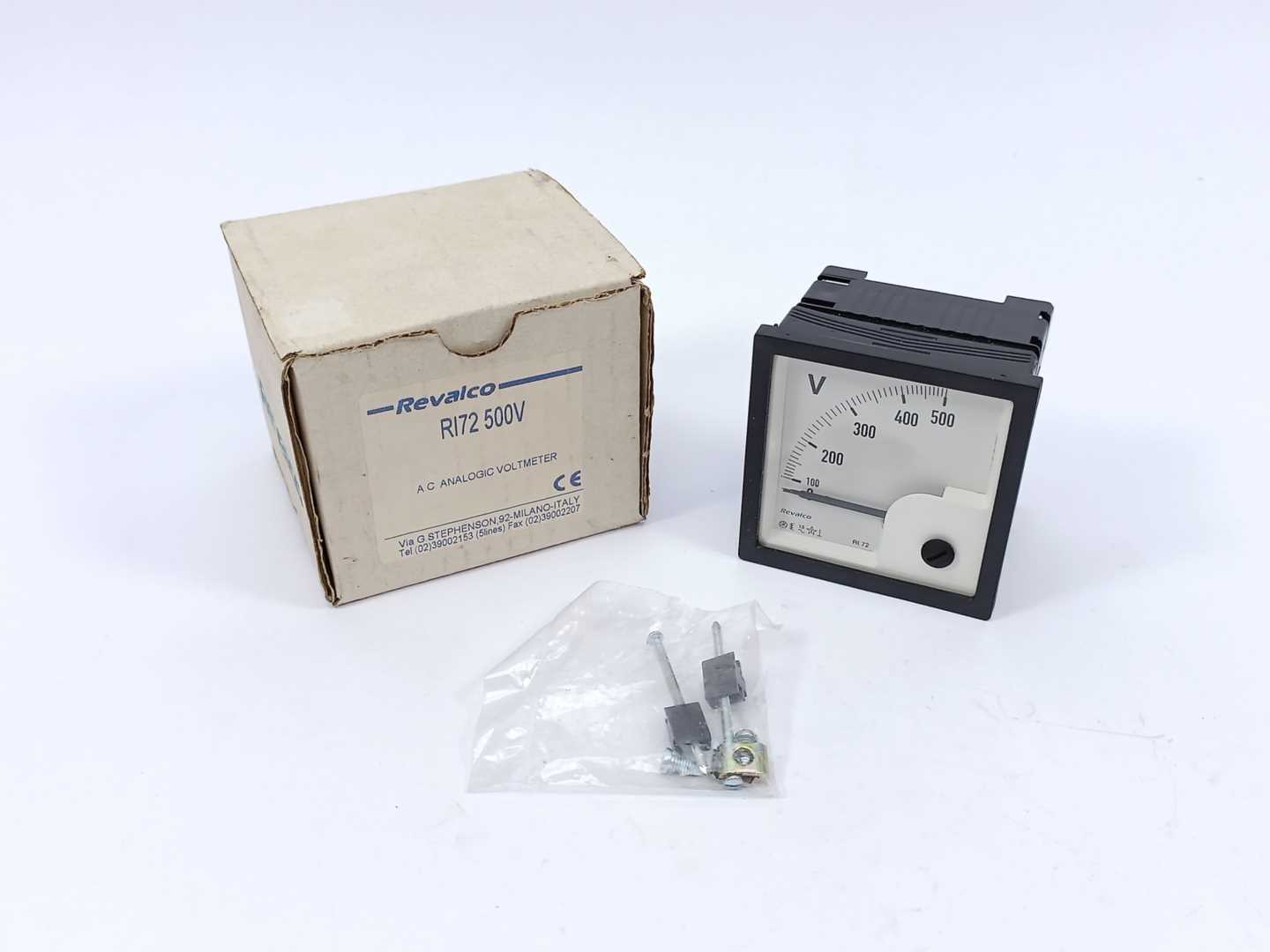 revalco-ri72-500v-voltmeter_0.jpg Revalco RI72 500V Voltmeter Rabat