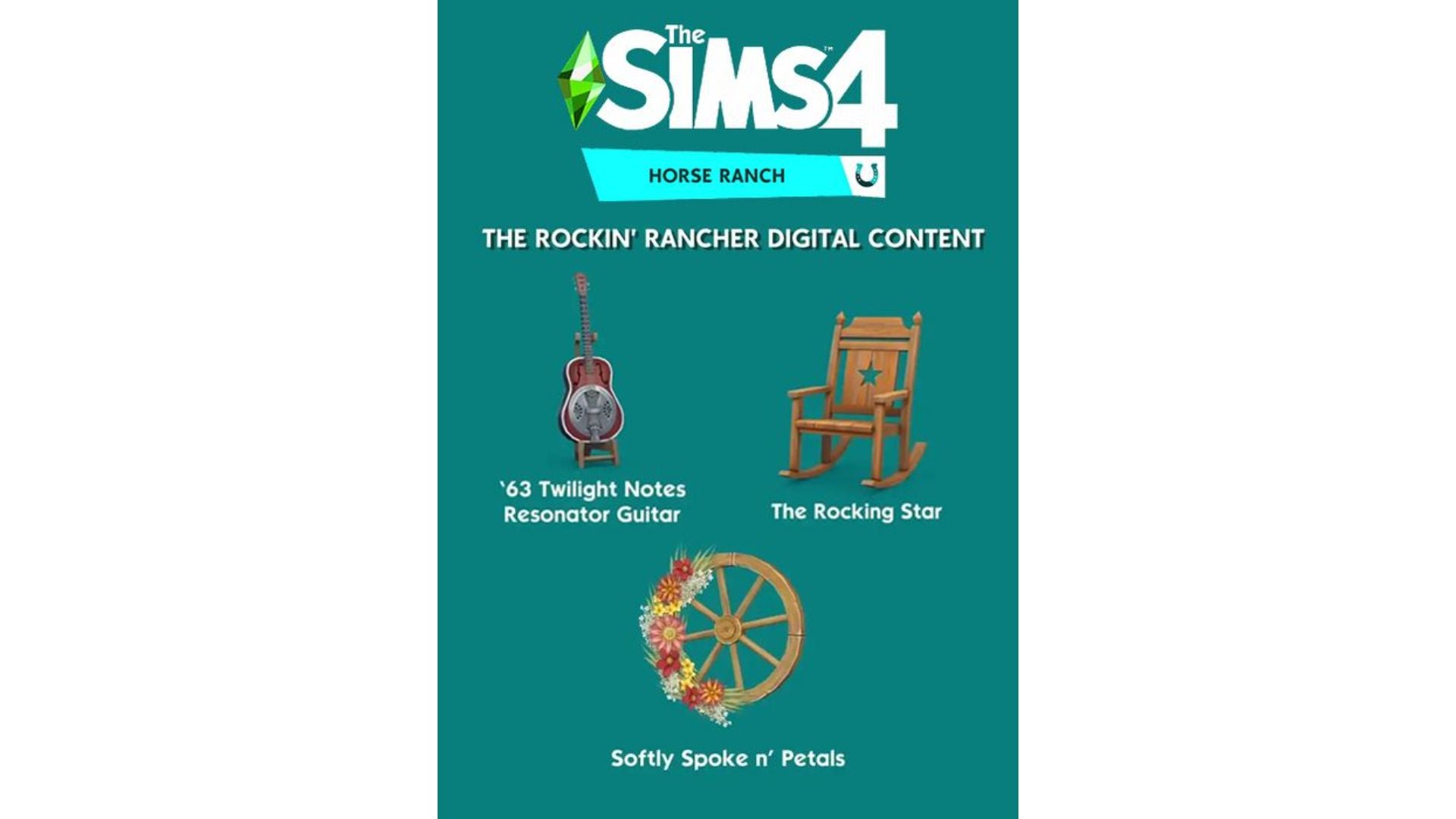 The Sims 4 - Horse Ranch - Rockin' Rancher DLC Origin