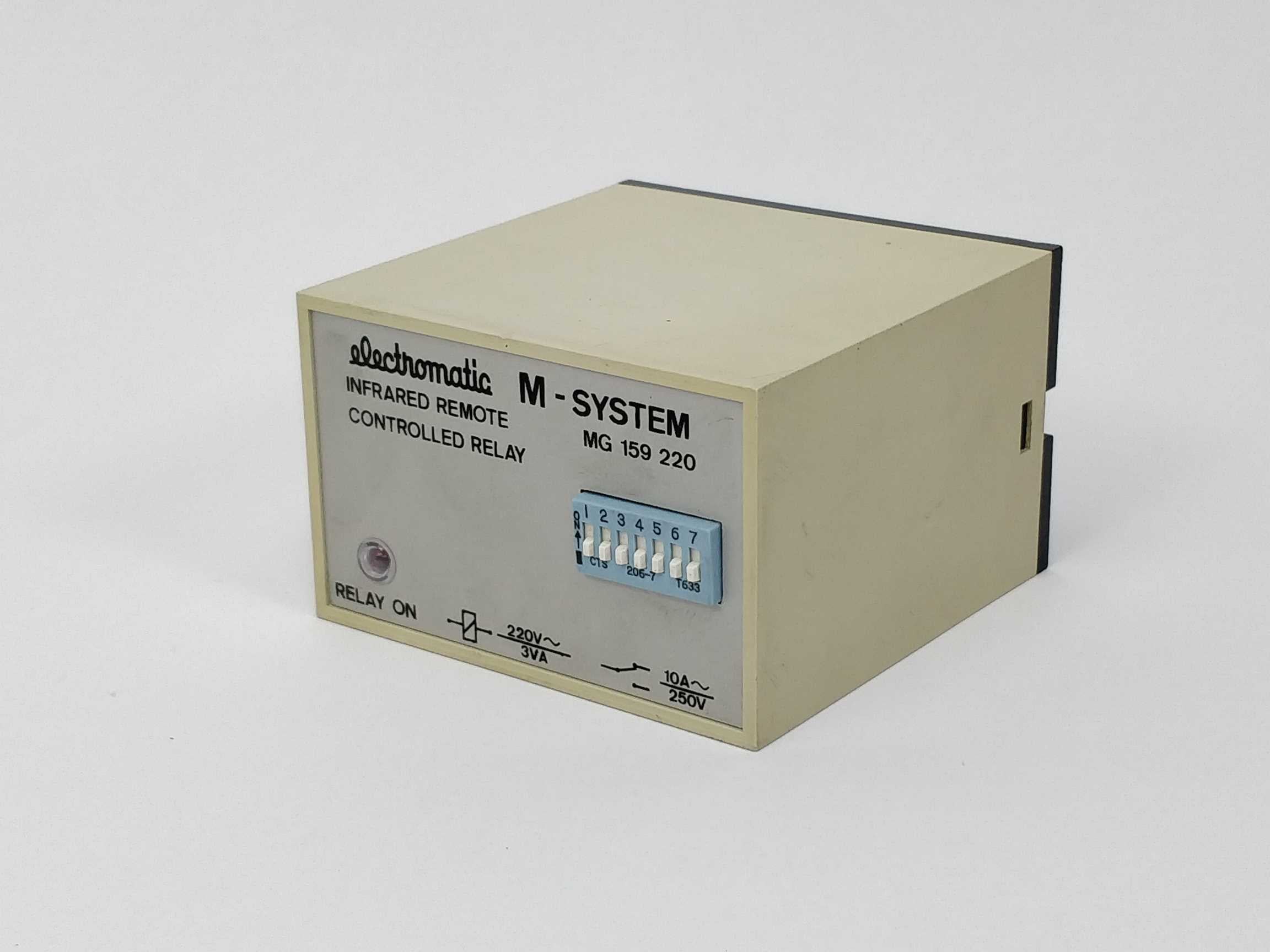 Electromatic MG 159 220 Infrared remote controlled relay Udsalg