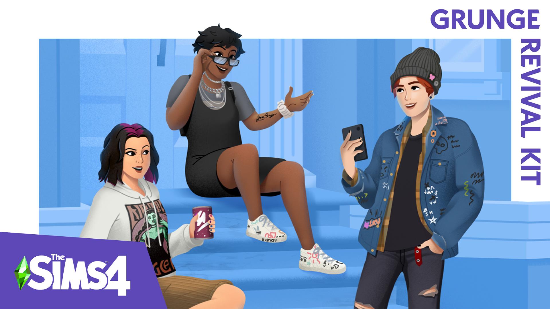 The Sims 4 - Grunge Revival Kit DLC Origin