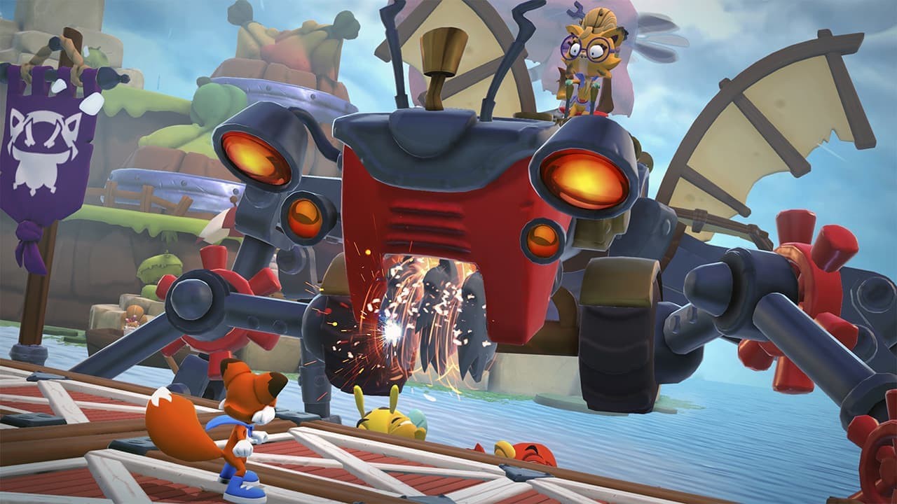 New Super Lucky's Tale Nintendo Switch Mode