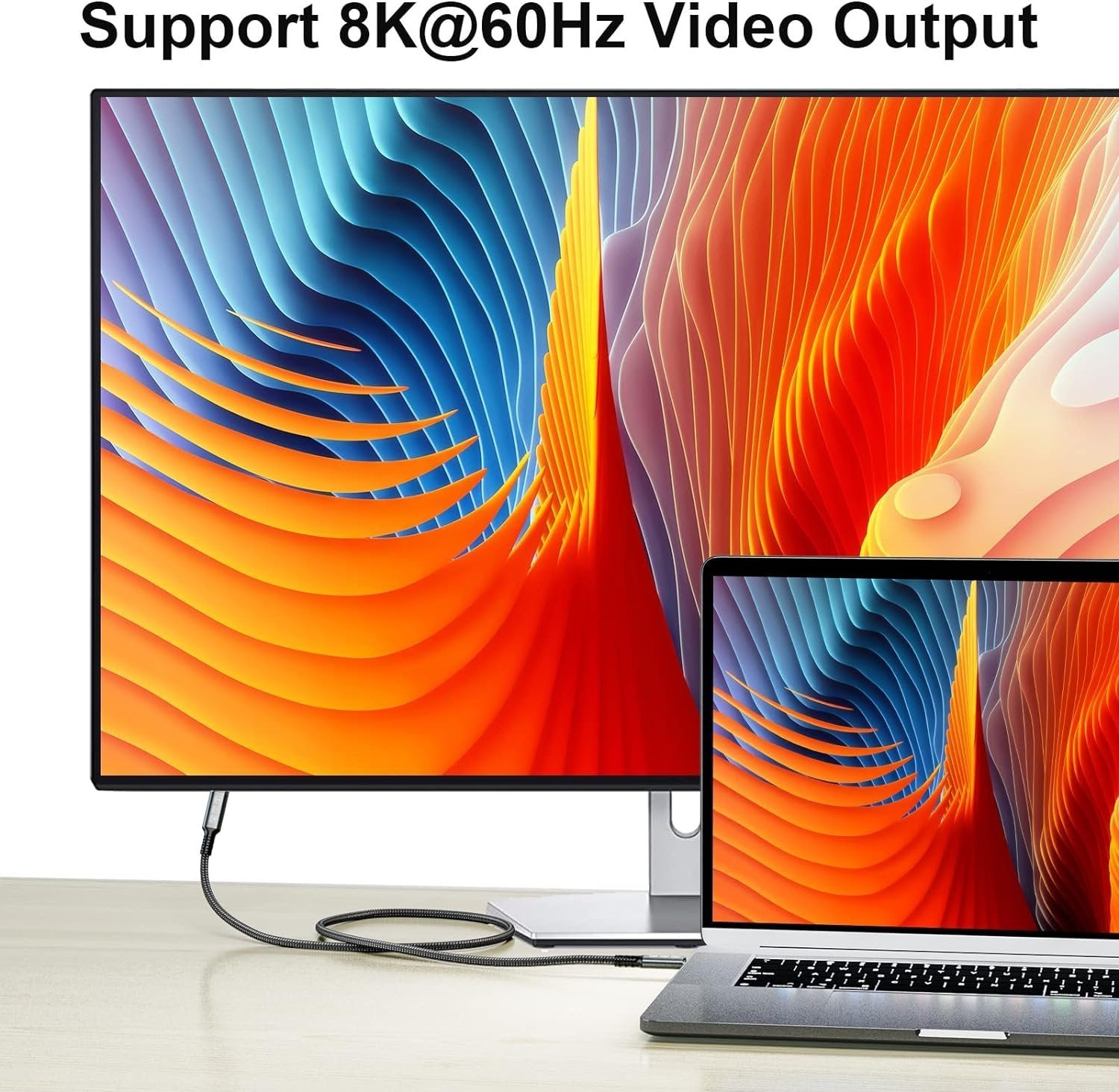 NÖRDIC USB 4 forlængerkabel 1m 40Gbps 240W 8K60Hz