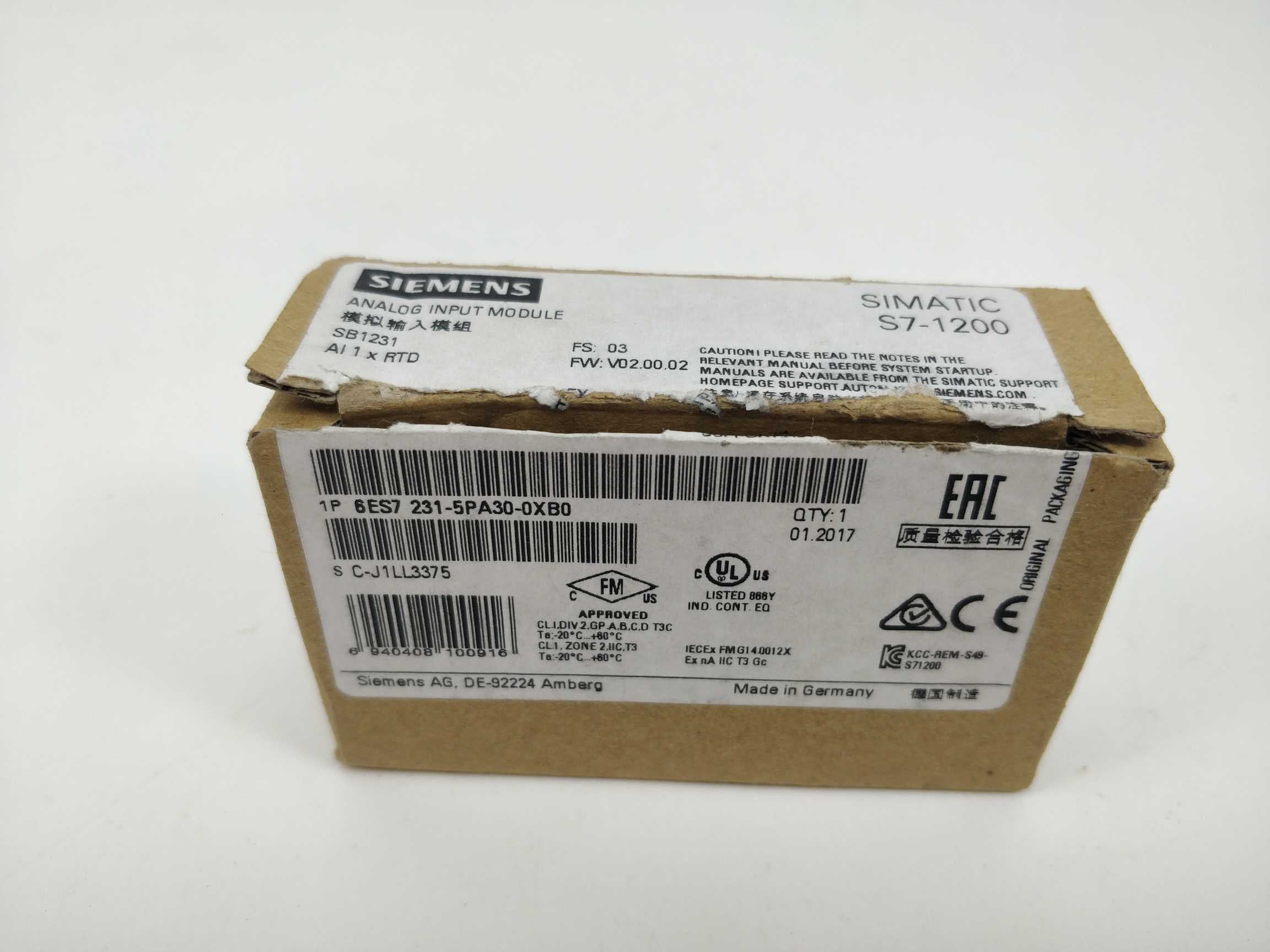 siemens-6es7231-5pa30-0xb0-analog-input-module_1.jpg Siemens 6ES7231-5PA30-0XB0 Analog Input Module