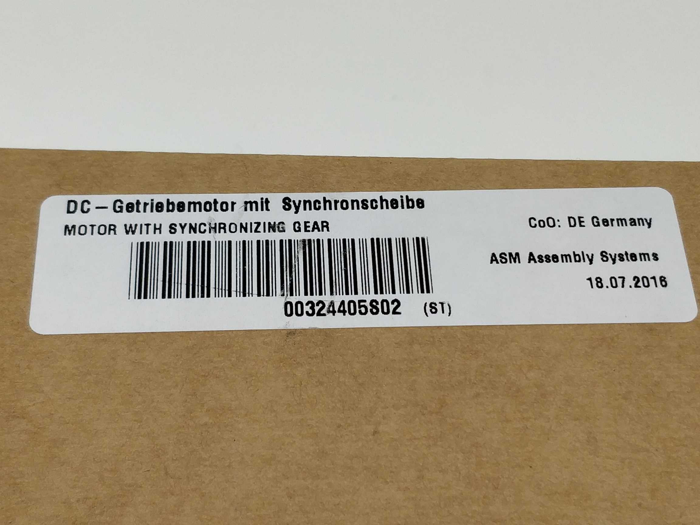 asm-as-00324405-02-motor-with-synchonizing-gear_2.jpg ASM AS 00324405-02 Motor with synchonizing gear Online salg