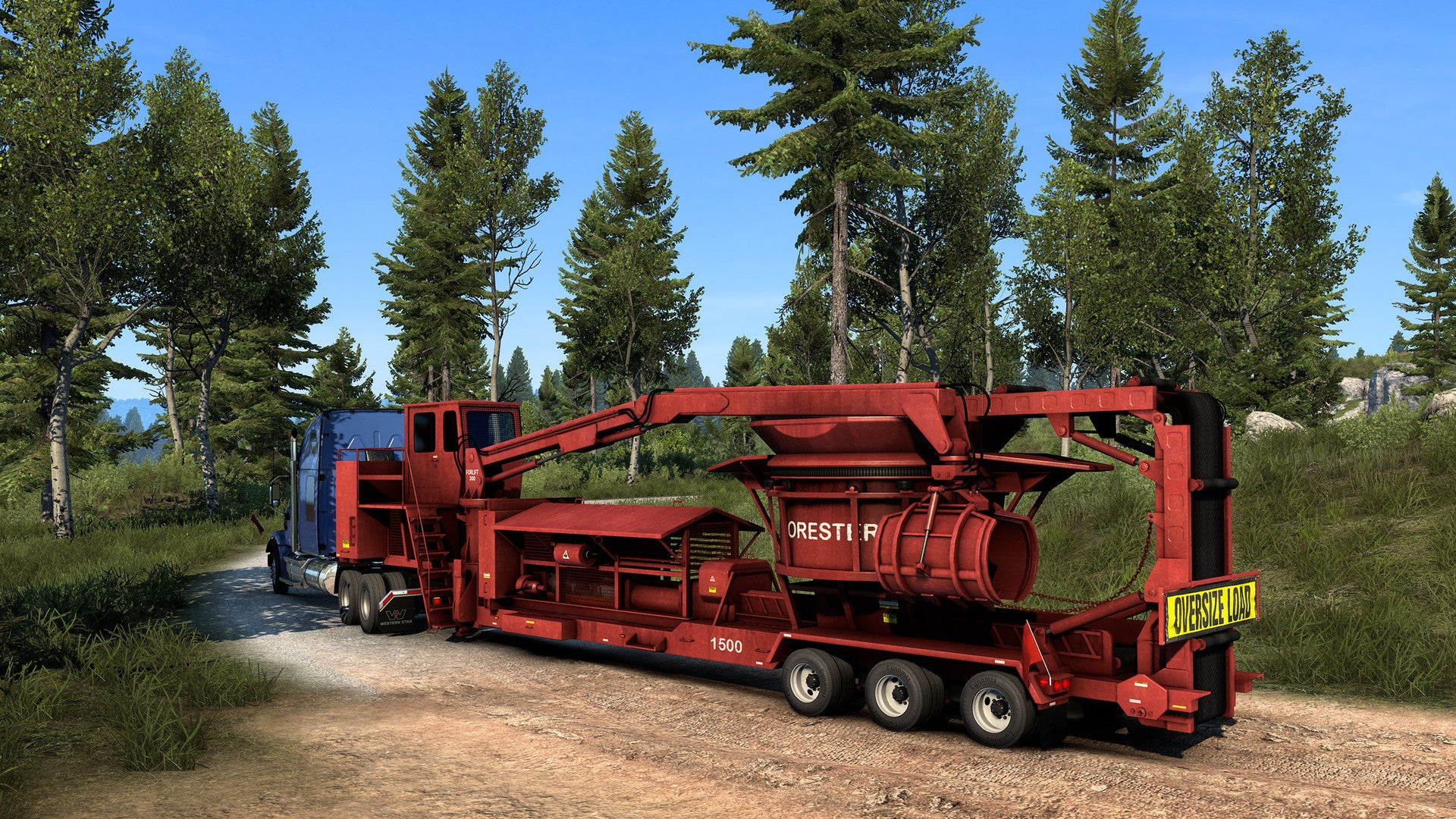 American Truck Simulator - Forest Machinery DLC Steam