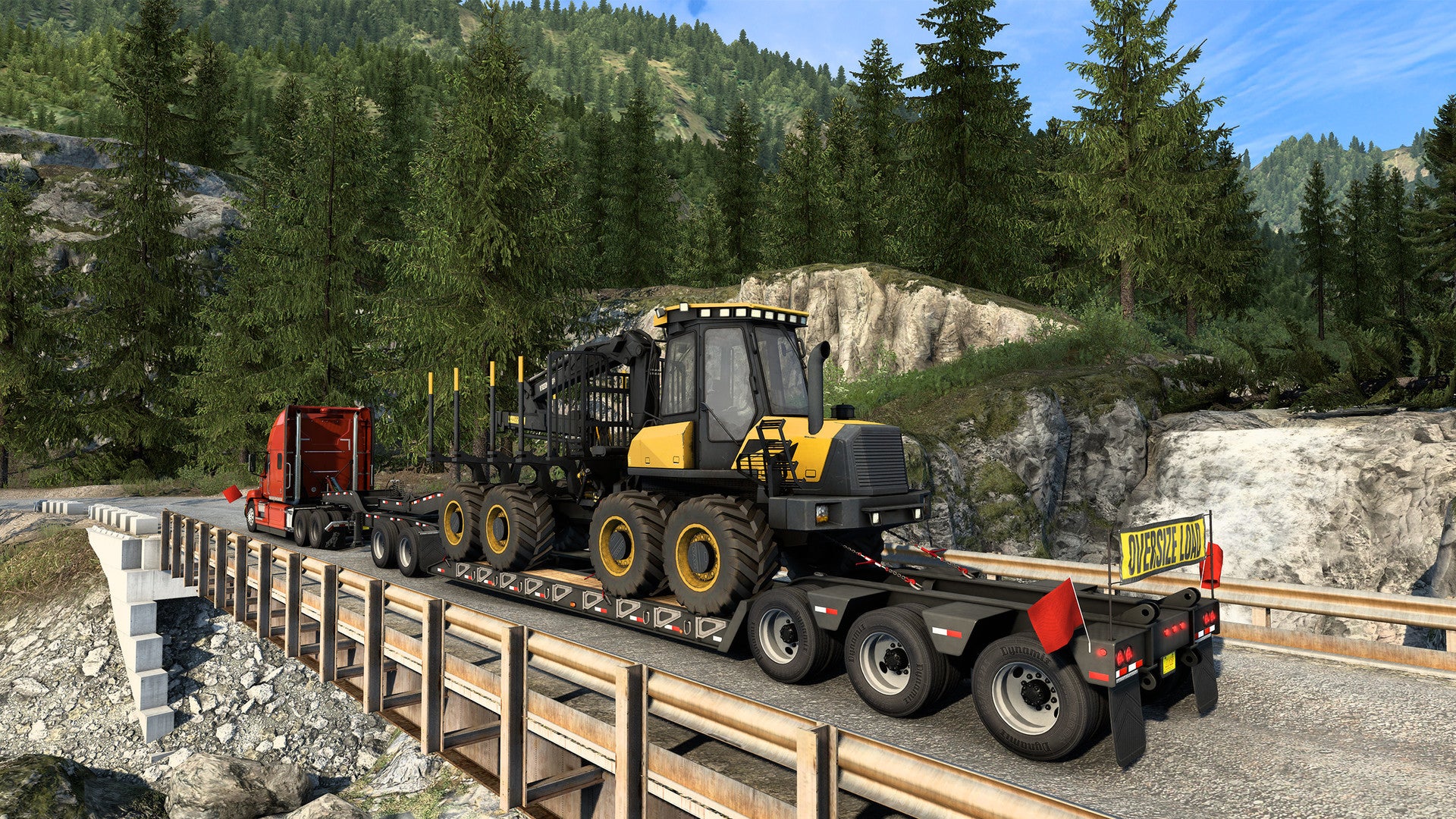 American Truck Simulator - Forest Machinery DLC Steam
