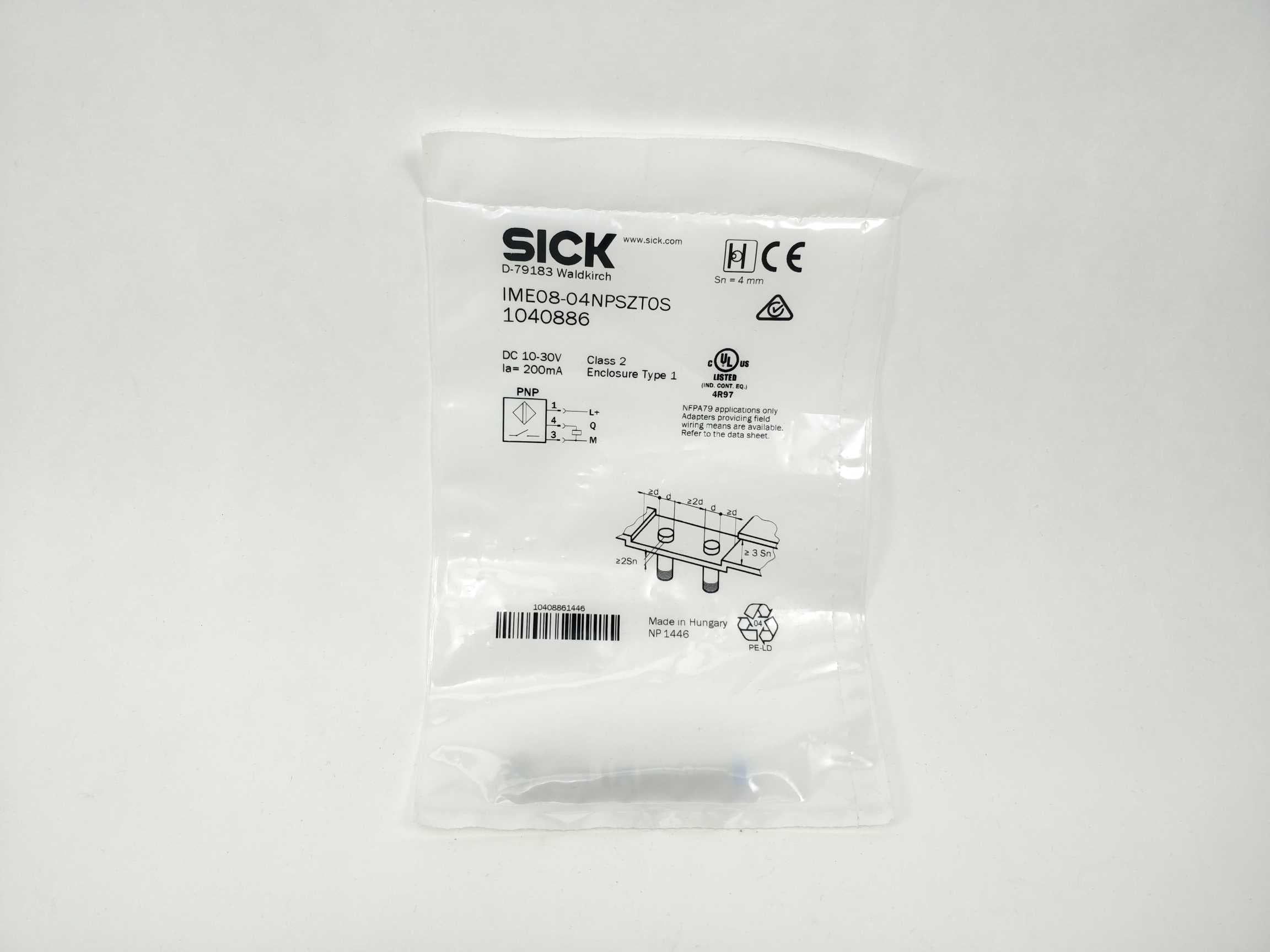 SICK 1040886 IME08-04NPSZT0S inductive proximity sensor Rabat